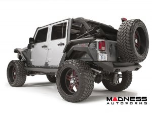 Jeep Wrangler JL Fender Flares - Fab Fours - Rear - Fender Liner For Base System - 4 Door Jeep Wrangler JL Fender Flares - Fab Fours - Rear - Fender Liner For Base System - 4 Door